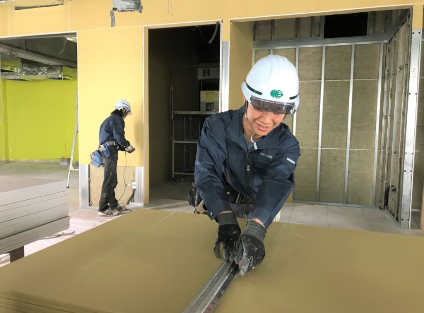 ボード仕上げ工事